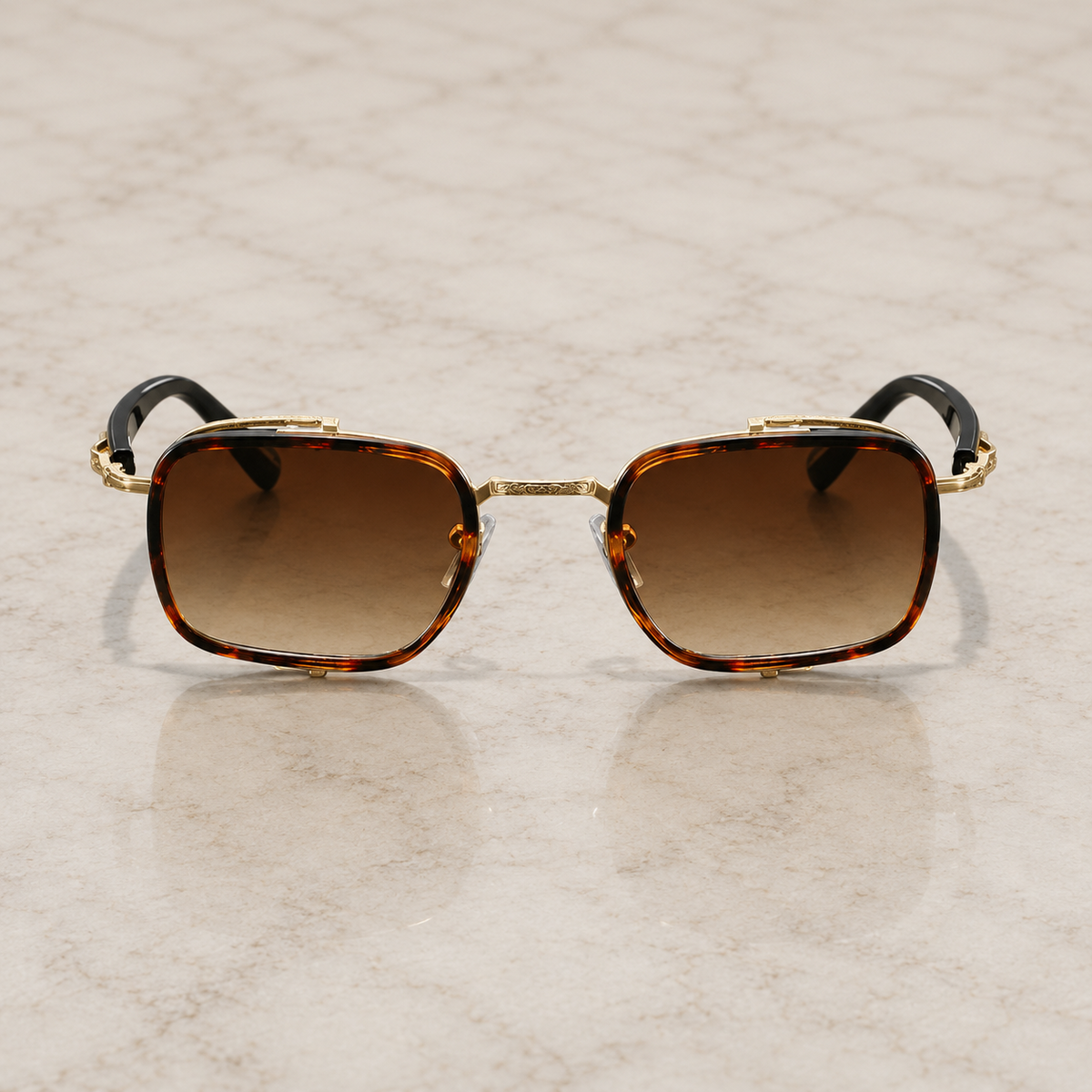 Halston Square Gradient Sunglasses