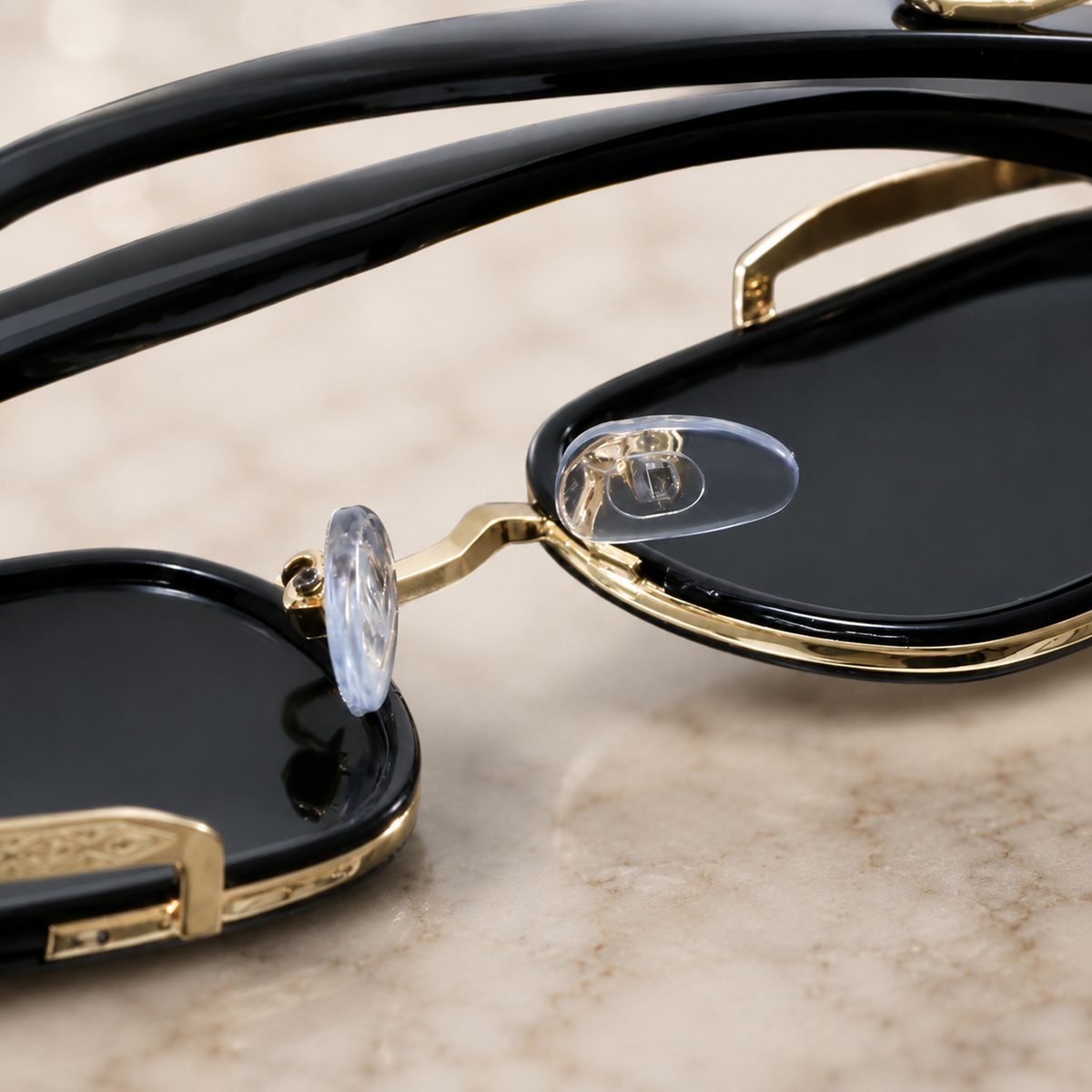 Halston Square Gradient Sunglasses