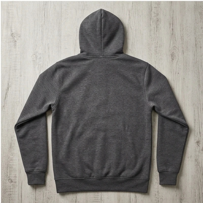 Fleece-Lined Zip Hoodie Fleece-Lined Zip Hoodie flat lay product photo - 4