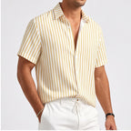 Model wearing CSSZE2026082AA shirt in a studio