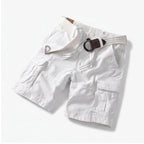 White shorts on a white background - 2