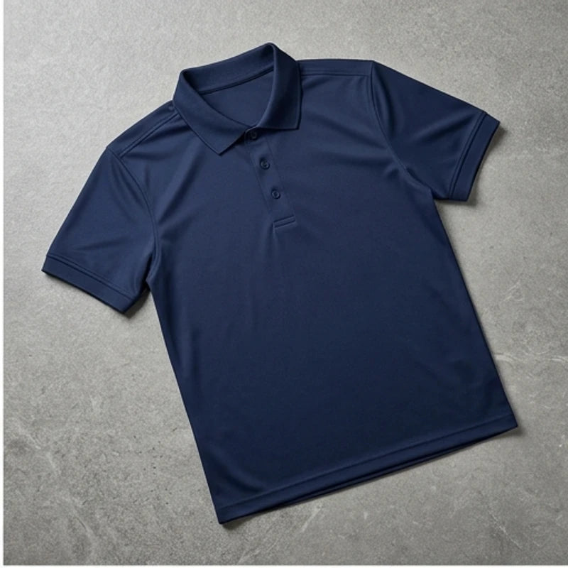 Performance Polo Shirt Performance Polo Shirt flat lay product photo - 2