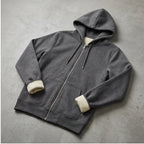 Fleece-Lined Zip Hoodie Fleece-Lined Zip Hoodie flat lay product photo - 2