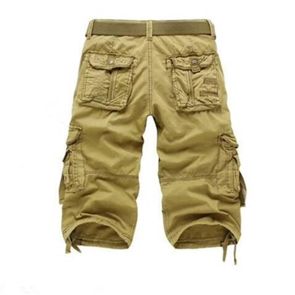 Welford Men's Cotton Cargo Shorts