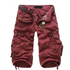 Welford Men's Cotton Cargo Shorts