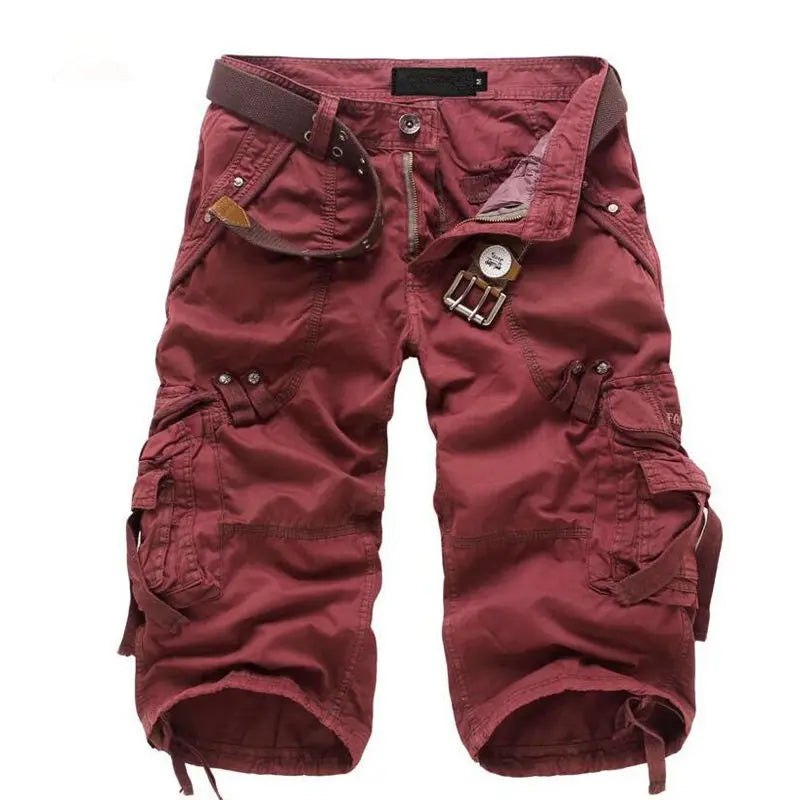 Welford Men's Cotton Cargo Shorts