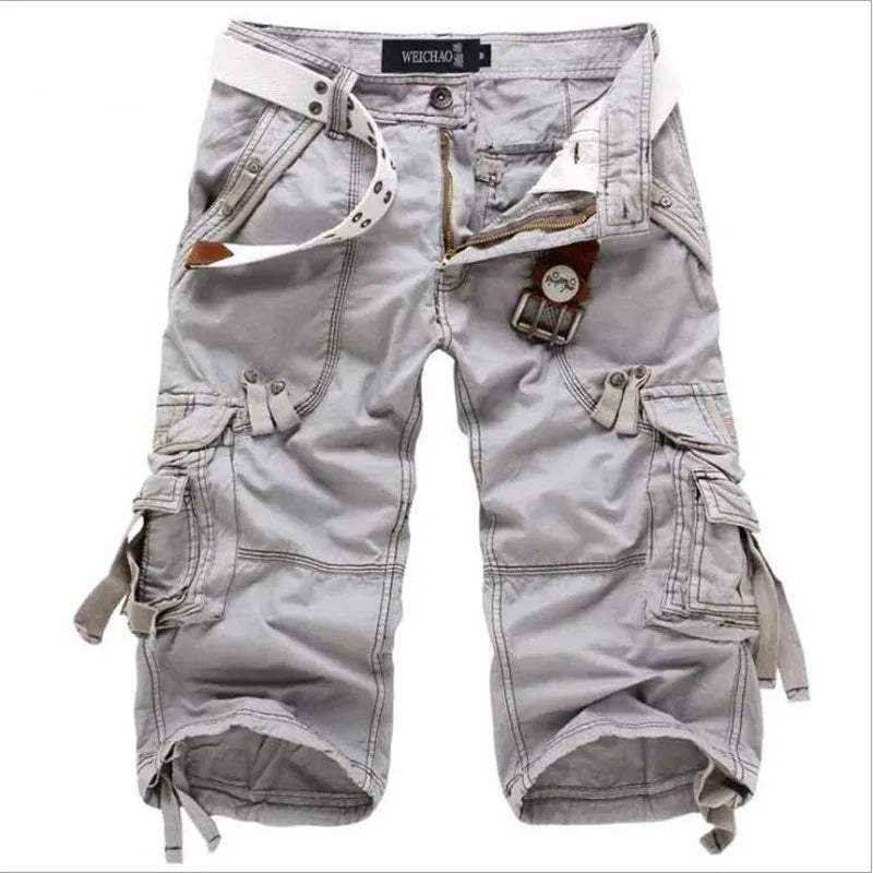 Welford Men's Cotton Cargo Shorts