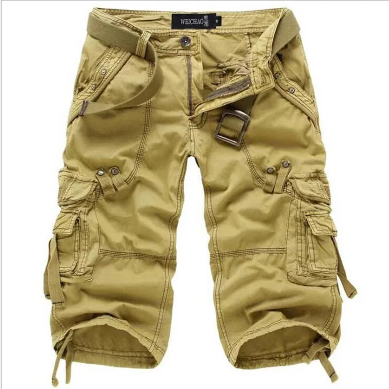 Welford Men's Cotton Cargo Shorts