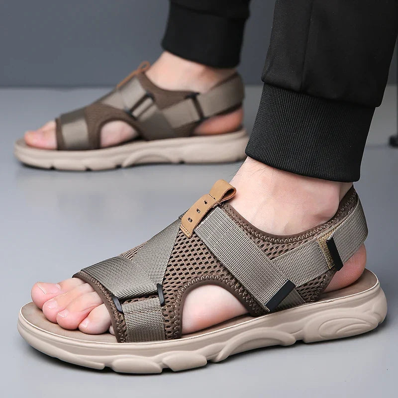 Harlan Men's Mesh Fisherman Sandals