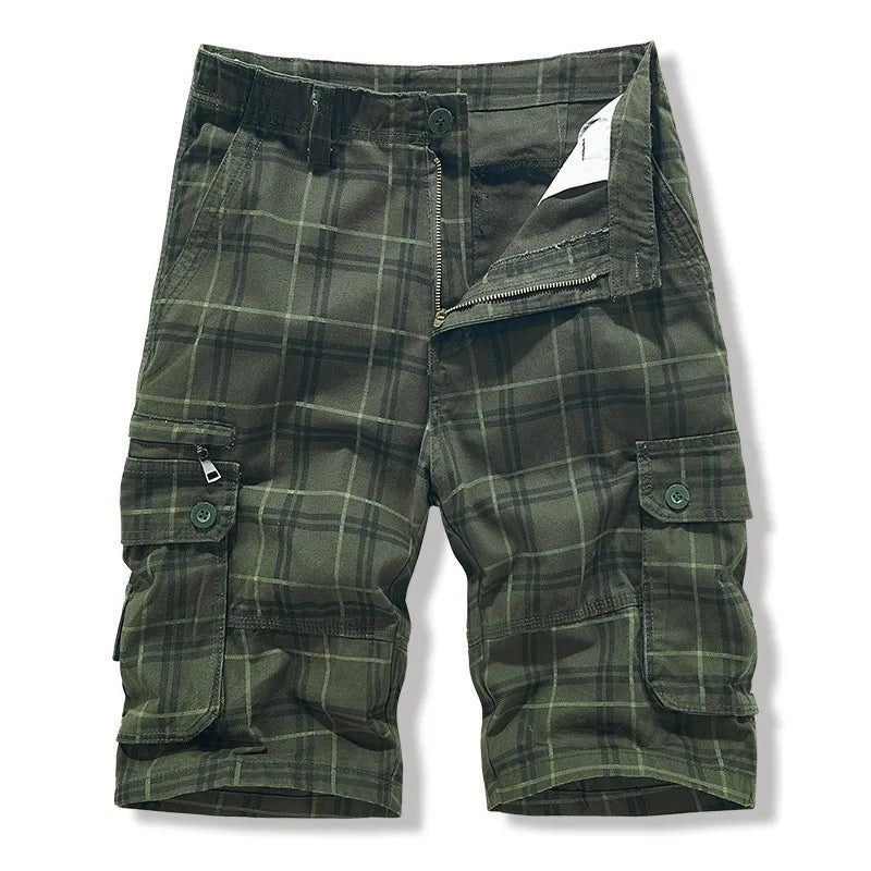 Dexter Men's Plaid Cargo Shorts