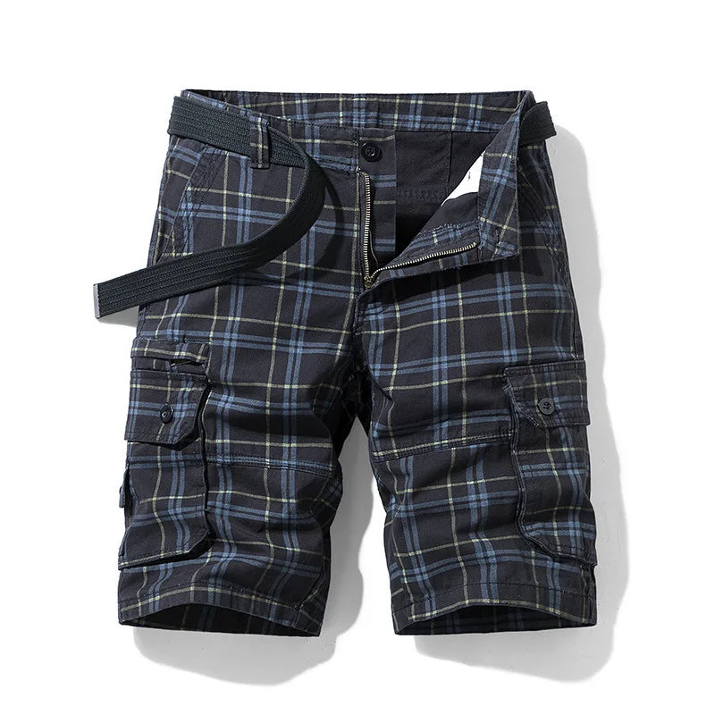 Dexter Men's Plaid Cargo Shorts