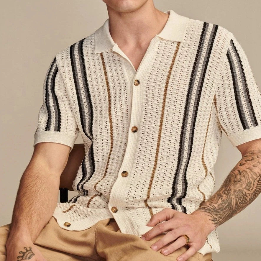 Morrow Men's Knit Polo Shirt