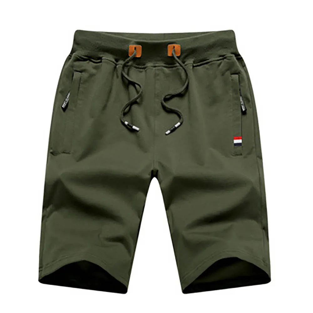 Quincy Men's Cargo Bermuda Shorts with Zipper Pockets