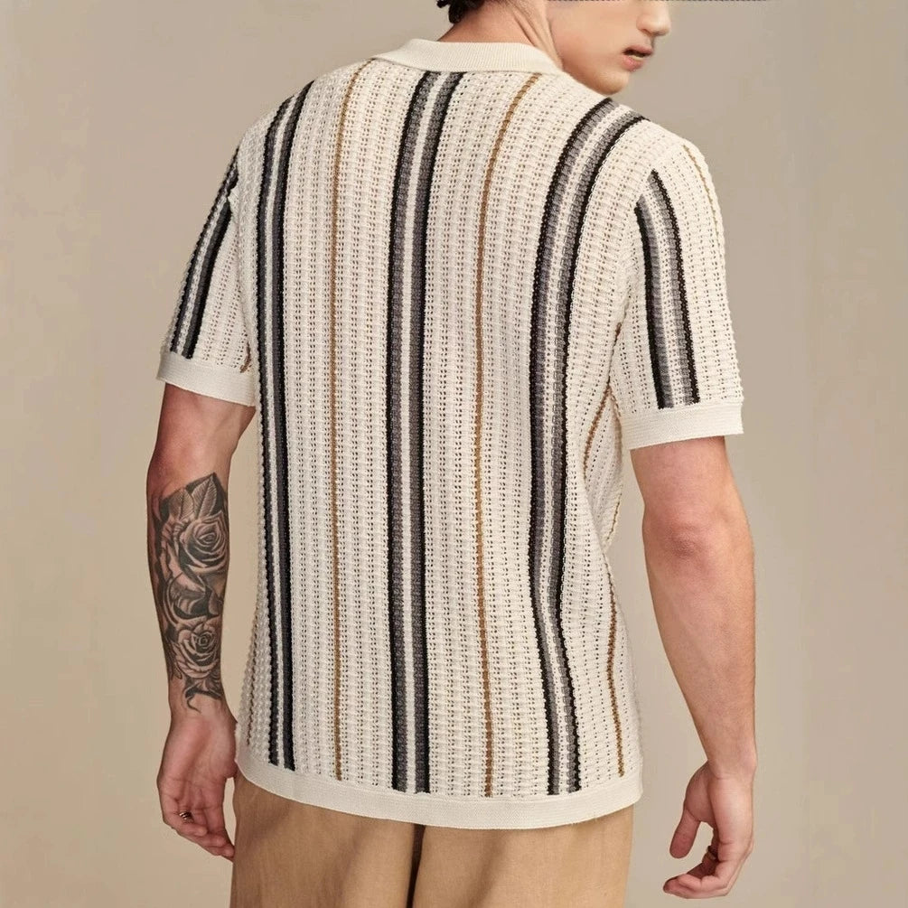 Morrow Men's Knit Polo Shirt