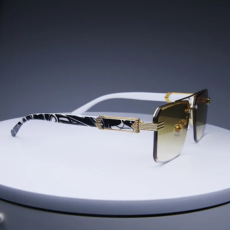 Gatsby Rimless Gradient Sunglasses