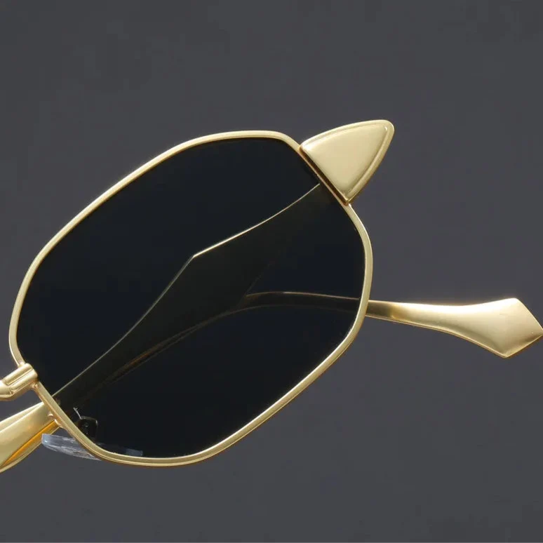Ravensbrook Hexagonal Sunglasses