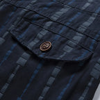 Garrick Men's Striped Cargo Shorts