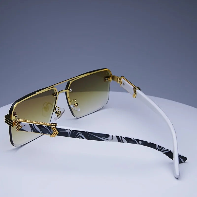 Gatsby Rimless Gradient Sunglasses