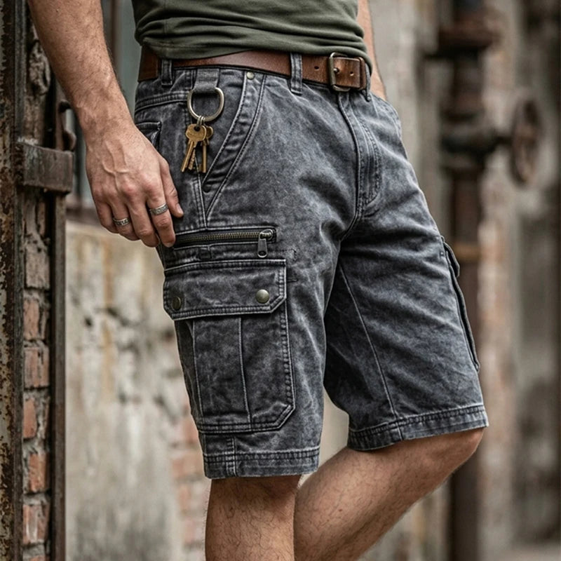 Flintridge Men's Cotton Cargo Shorts