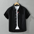 Thorne 100% Cotton Short Sleeve Button Up