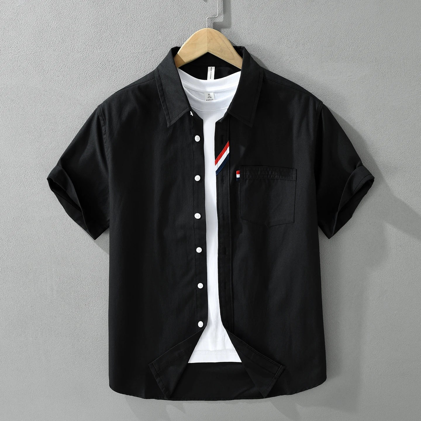 Thorne 100% Cotton Short Sleeve Button Up