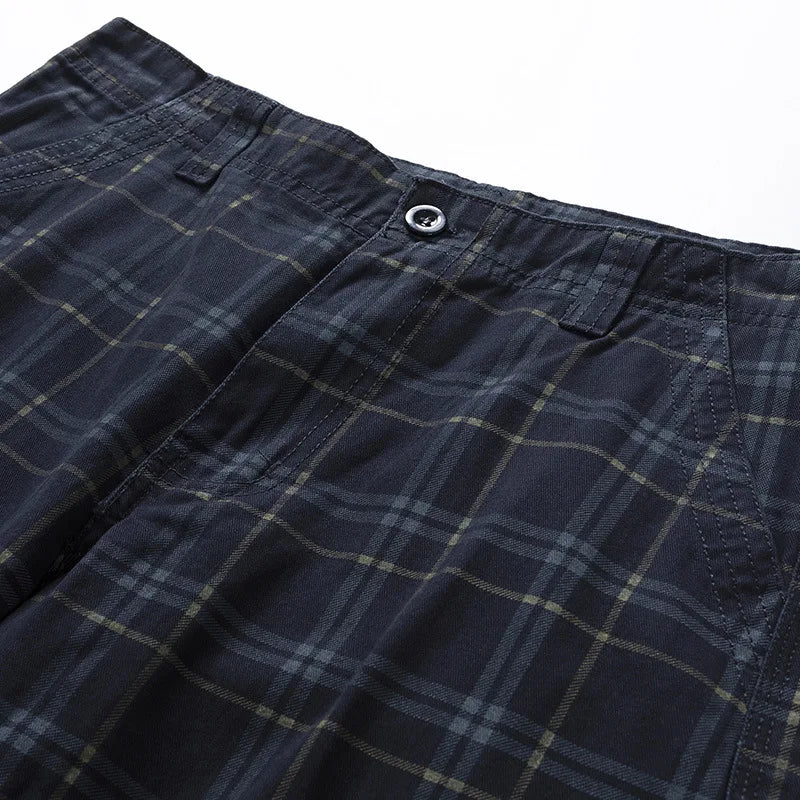 Dexter Men's Plaid Cargo Shorts