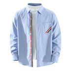 Westley Men's Cotton Button-Up Long Sleeve Shirt