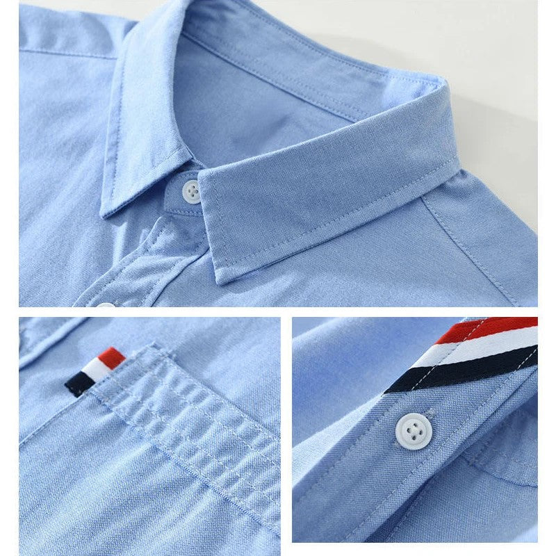 Thorne 100% Cotton Short Sleeve Button Up