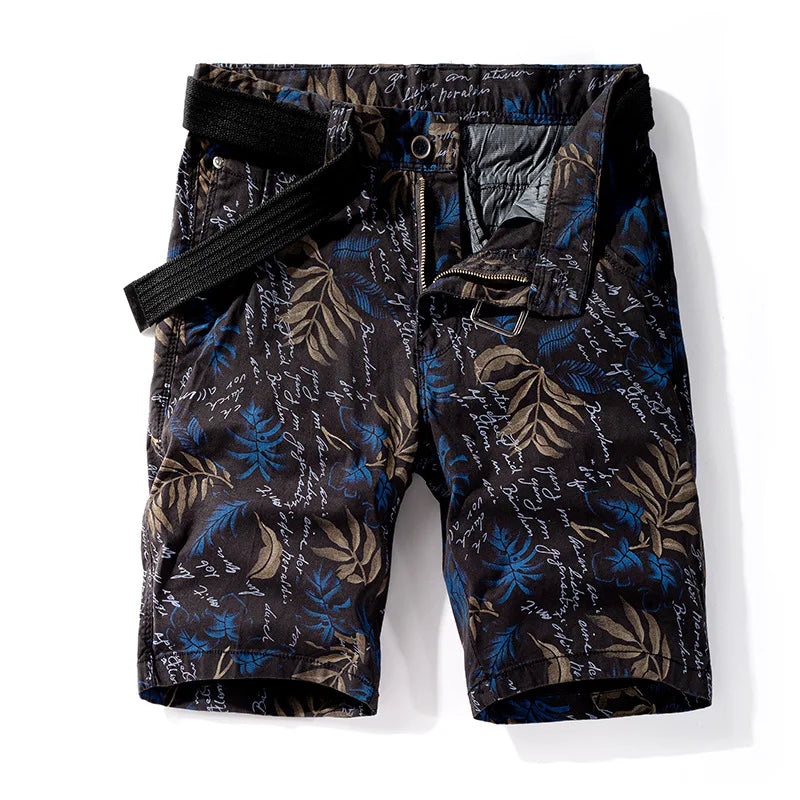 Brindle Floral Cargo Shorts
