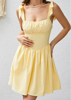 Larissa Women's Tie Strap Cotton Dress
