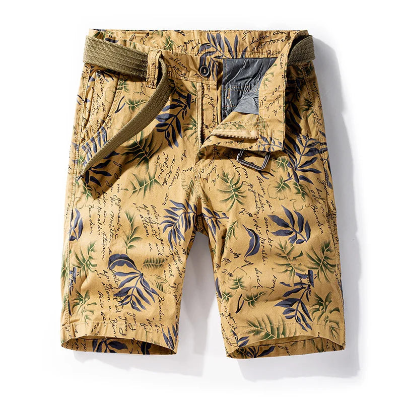 Brindle Floral Cargo Shorts