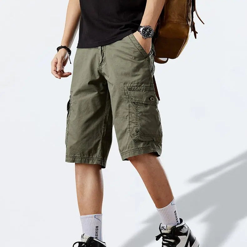 Veston Men's Cotton Cargo Shorts
