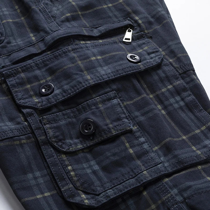 Dexter Men's Plaid Cargo Shorts