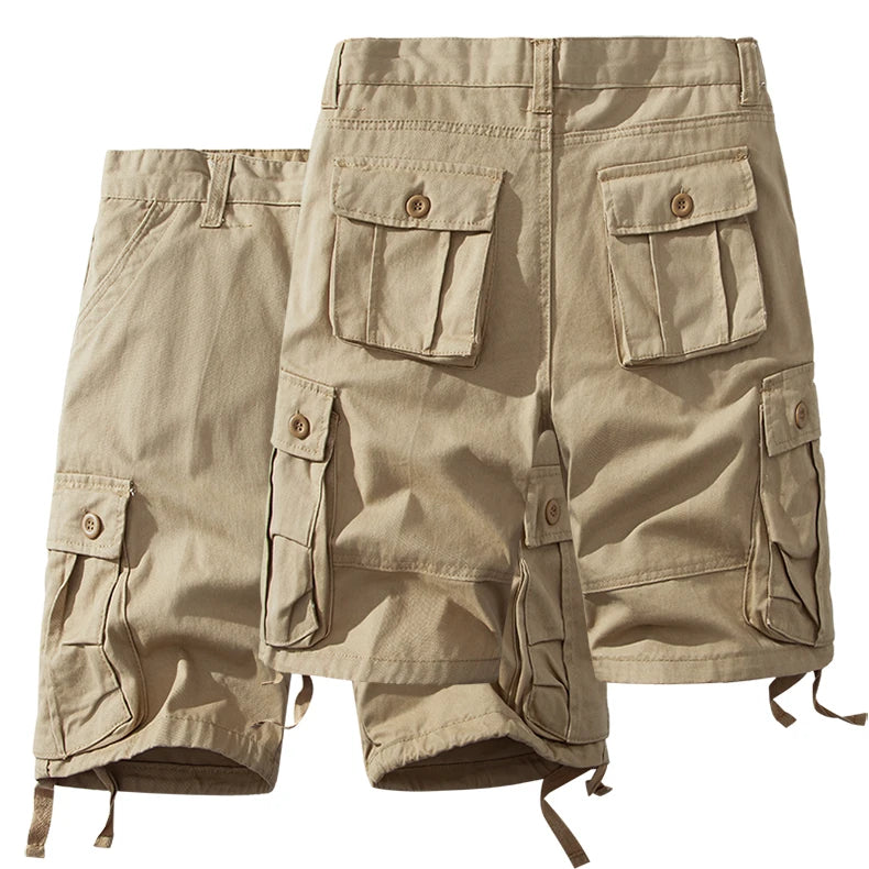 Gideon Cotton Cargo Shorts