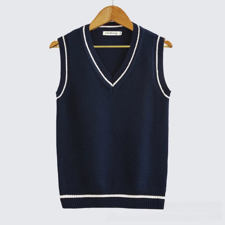 Rowland Men's Cotton Cable-Knit Sweater Vest