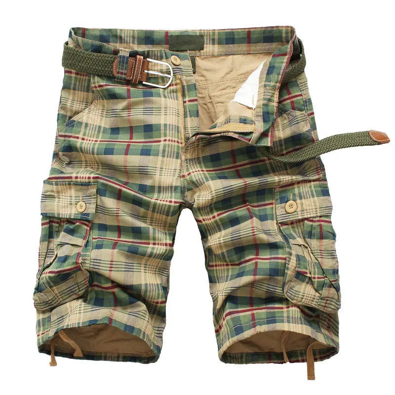 Oakley Men's Plaid Cargo Shorts