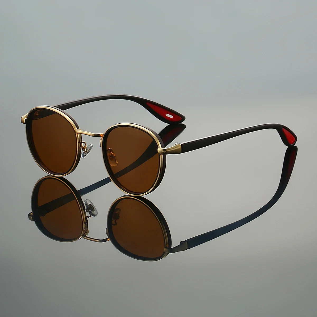Lexington Round Metal Sunglasses