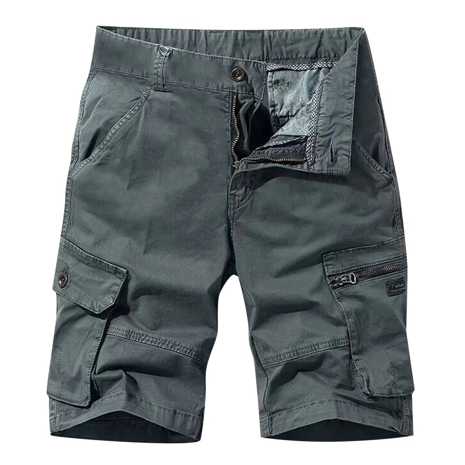 Greystone Men's Cotton Cargo Shorts