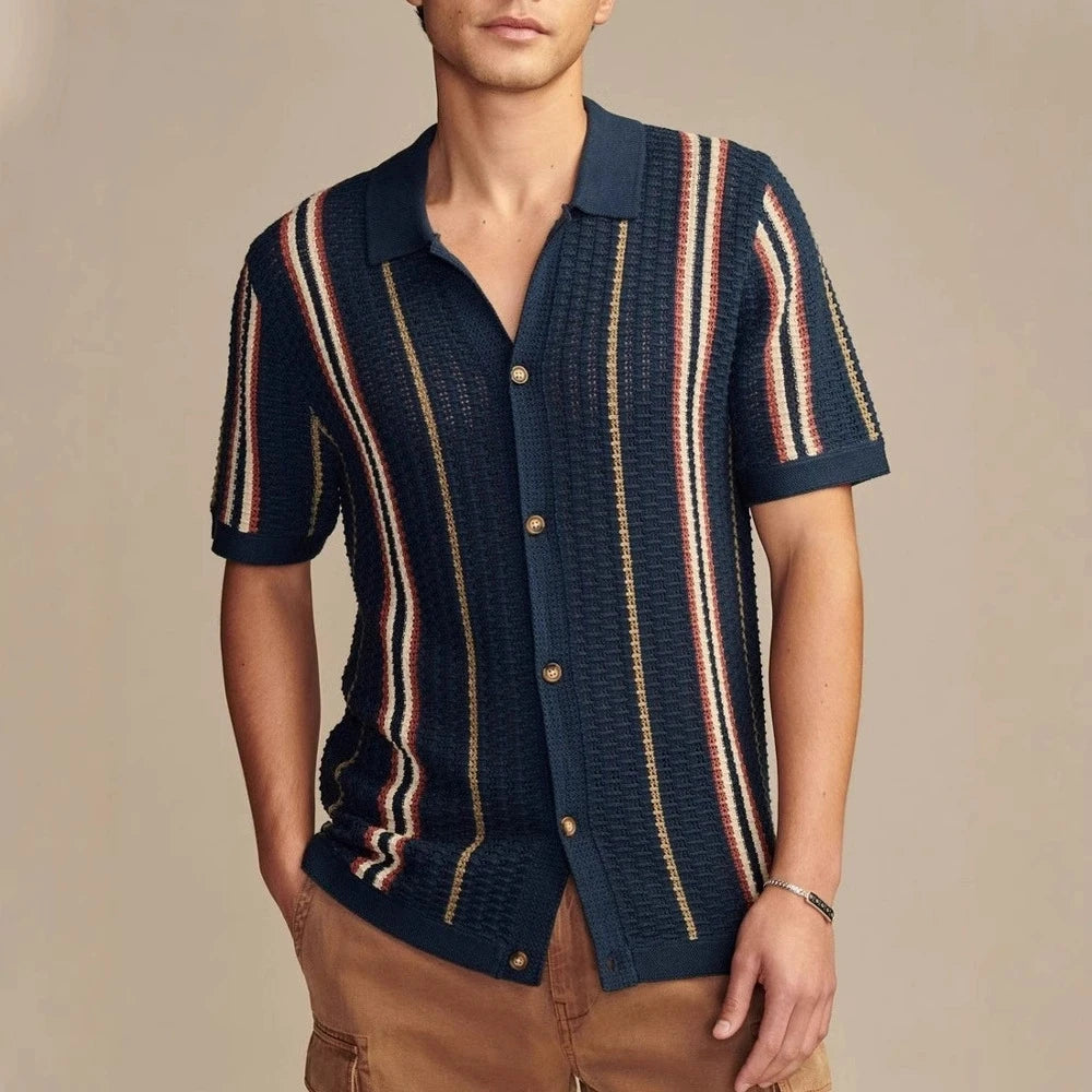 Morrow Men's Knit Polo Shirt