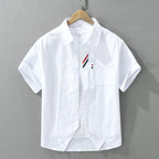 Thorne 100% Cotton Short Sleeve Button Up