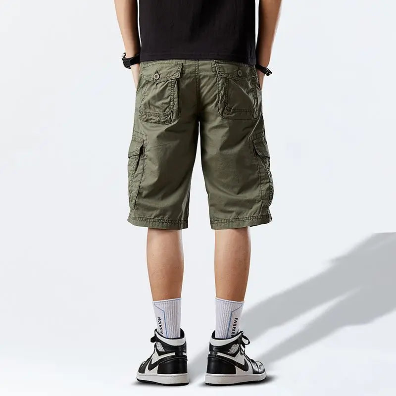 Veston Men's Cotton Cargo Shorts