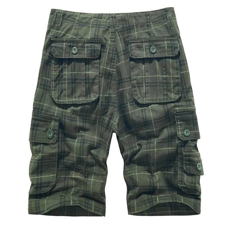 Dexter Men's Plaid Cargo Shorts