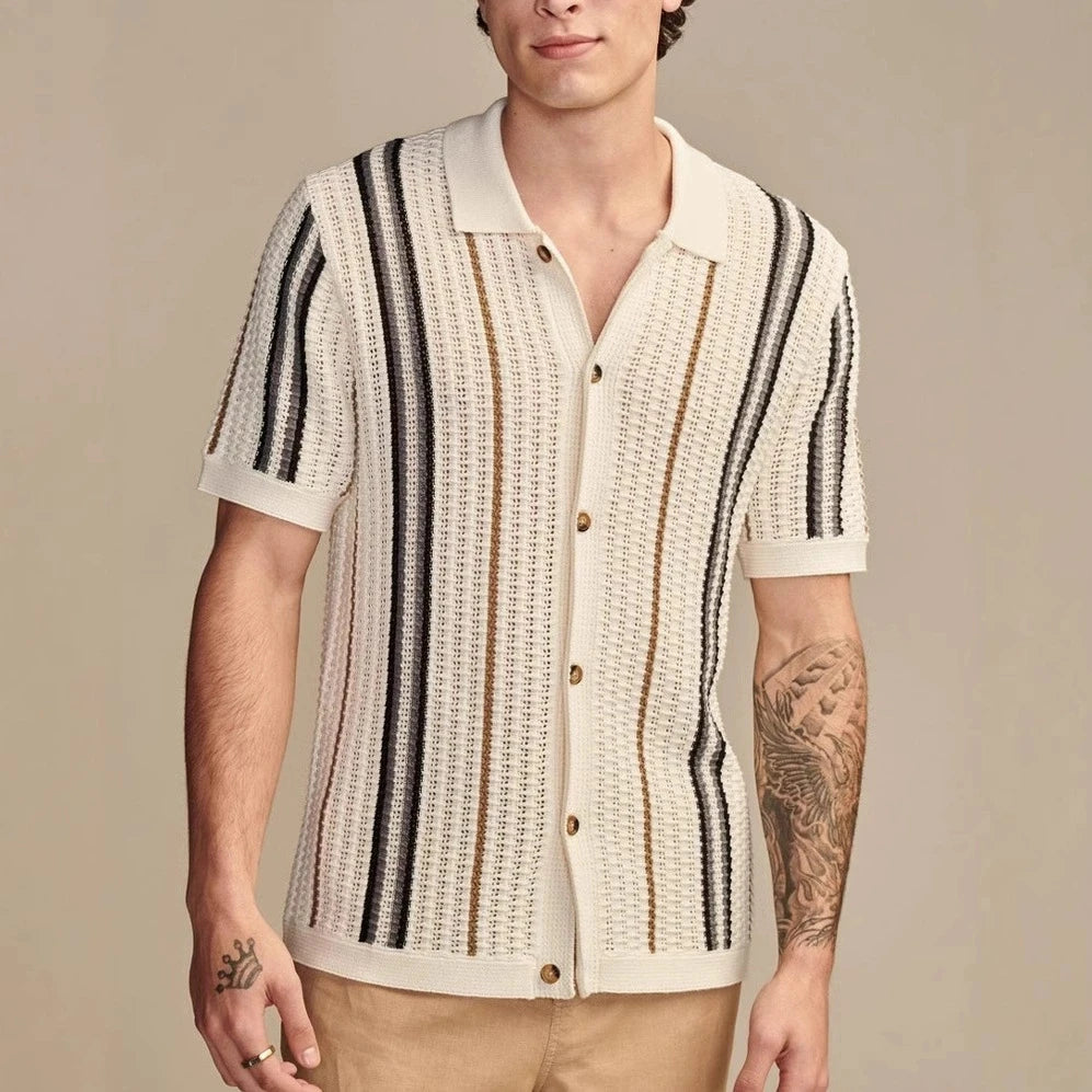 Morrow Men's Knit Polo Shirt