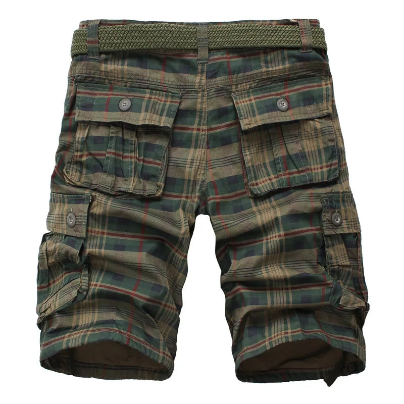Oakley Men's Plaid Cargo Shorts