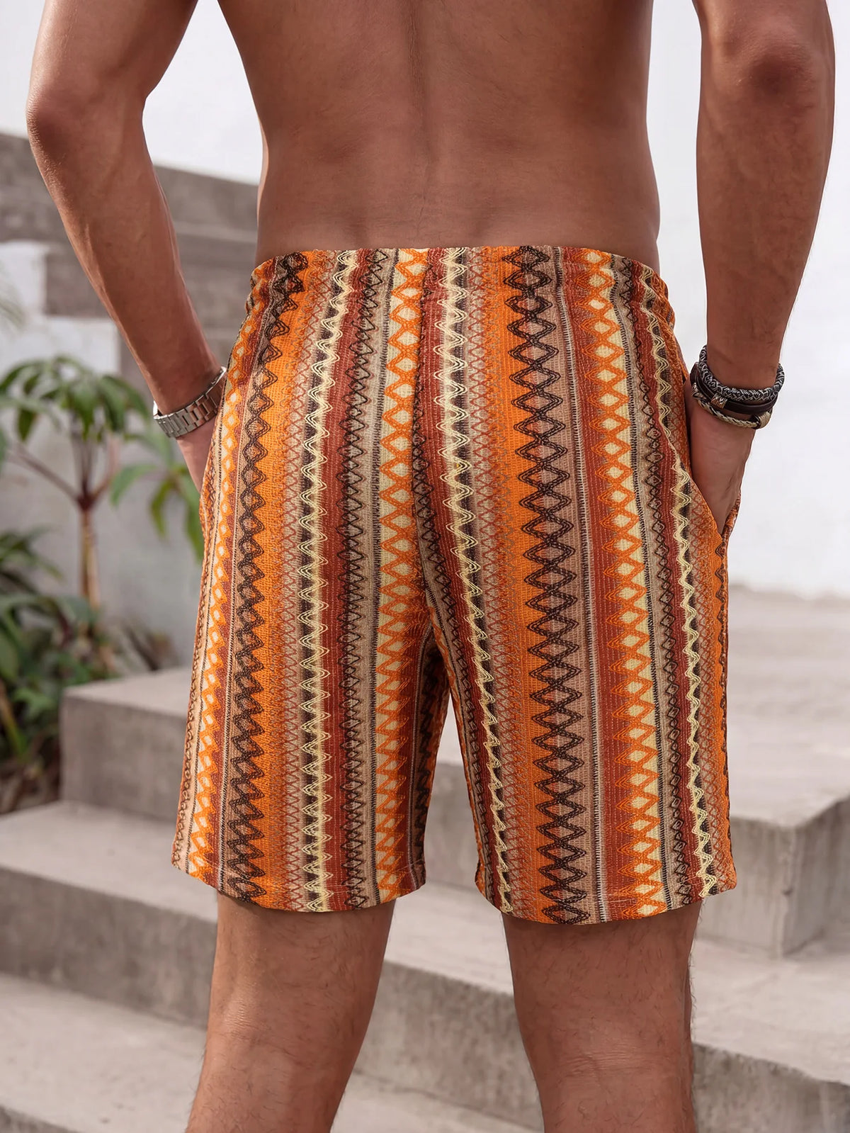 Jasper Men's Jacquard Knit Shorts