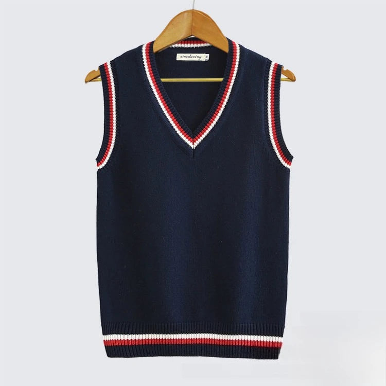 Rowland Men's Cotton Cable-Knit Sweater Vest