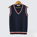 Rowland Men's Cotton Cable-Knit Sweater Vest