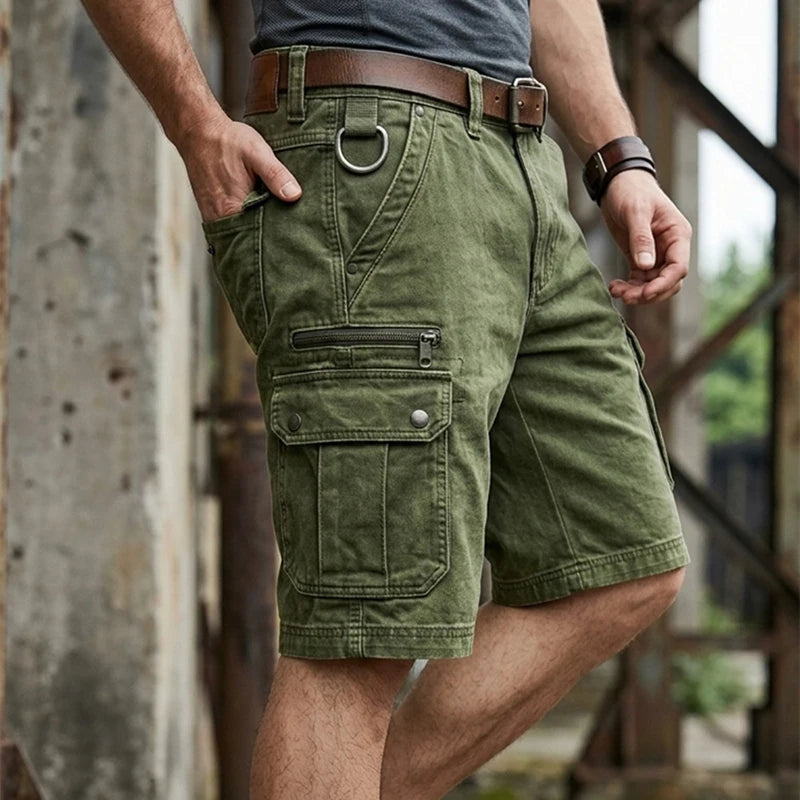 Flintridge Men's Cotton Cargo Shorts