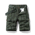 Garrick Men's Striped Cargo Shorts