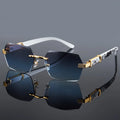 Gatsby Rimless Gradient Sunglasses